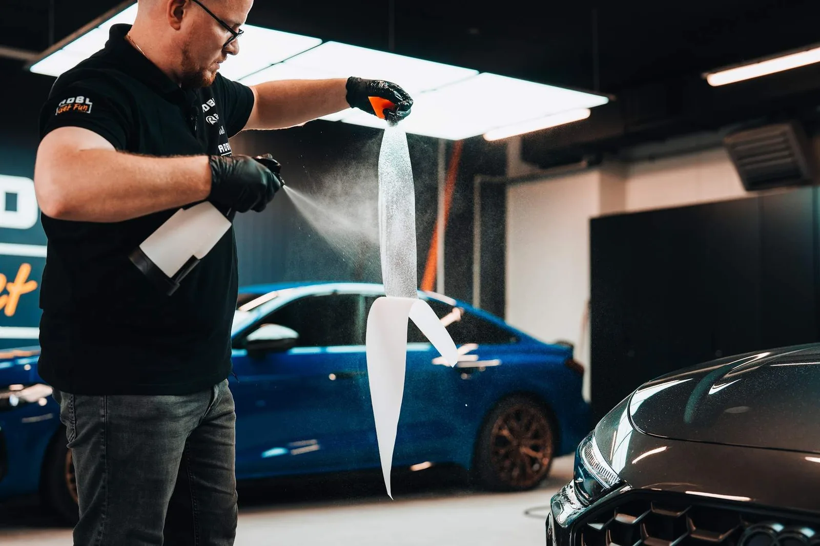 Applying ADBL Protect film